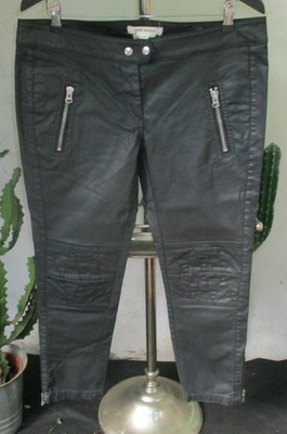 h&m black biker jeans